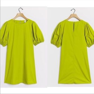 Anthropologie Amadi Puff-Sleeve Mini Dress